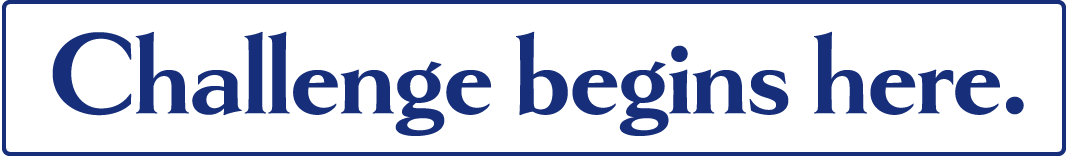 Challenge begins here.