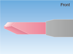 Trifacet Knife Double Bevel KI-B Series