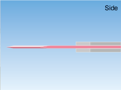 Trifacet Knife Double Bevel KI-B Series