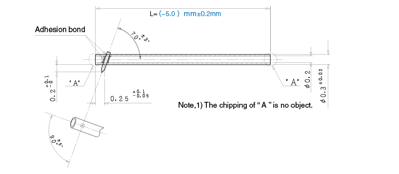 Zirconia cantilever specifications