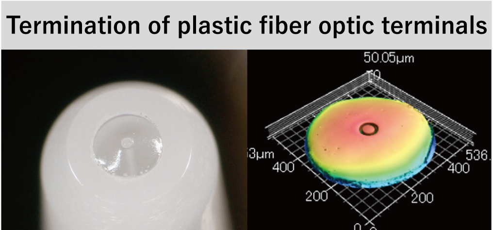 Termination of Plastic Fiber Optic Terminals