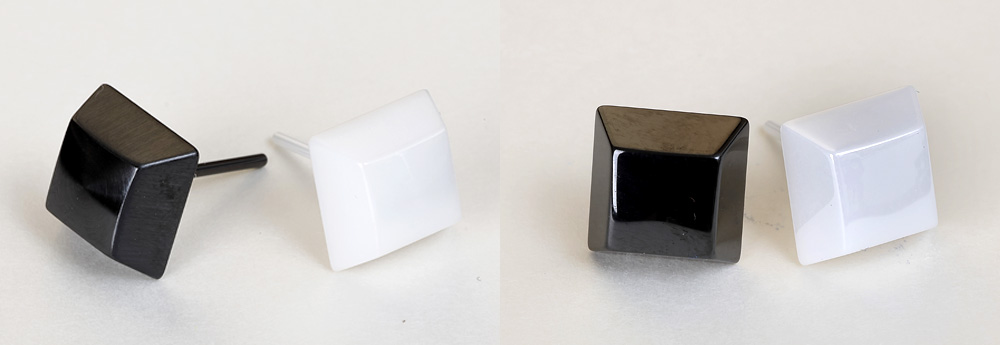 セラミック製ピアス