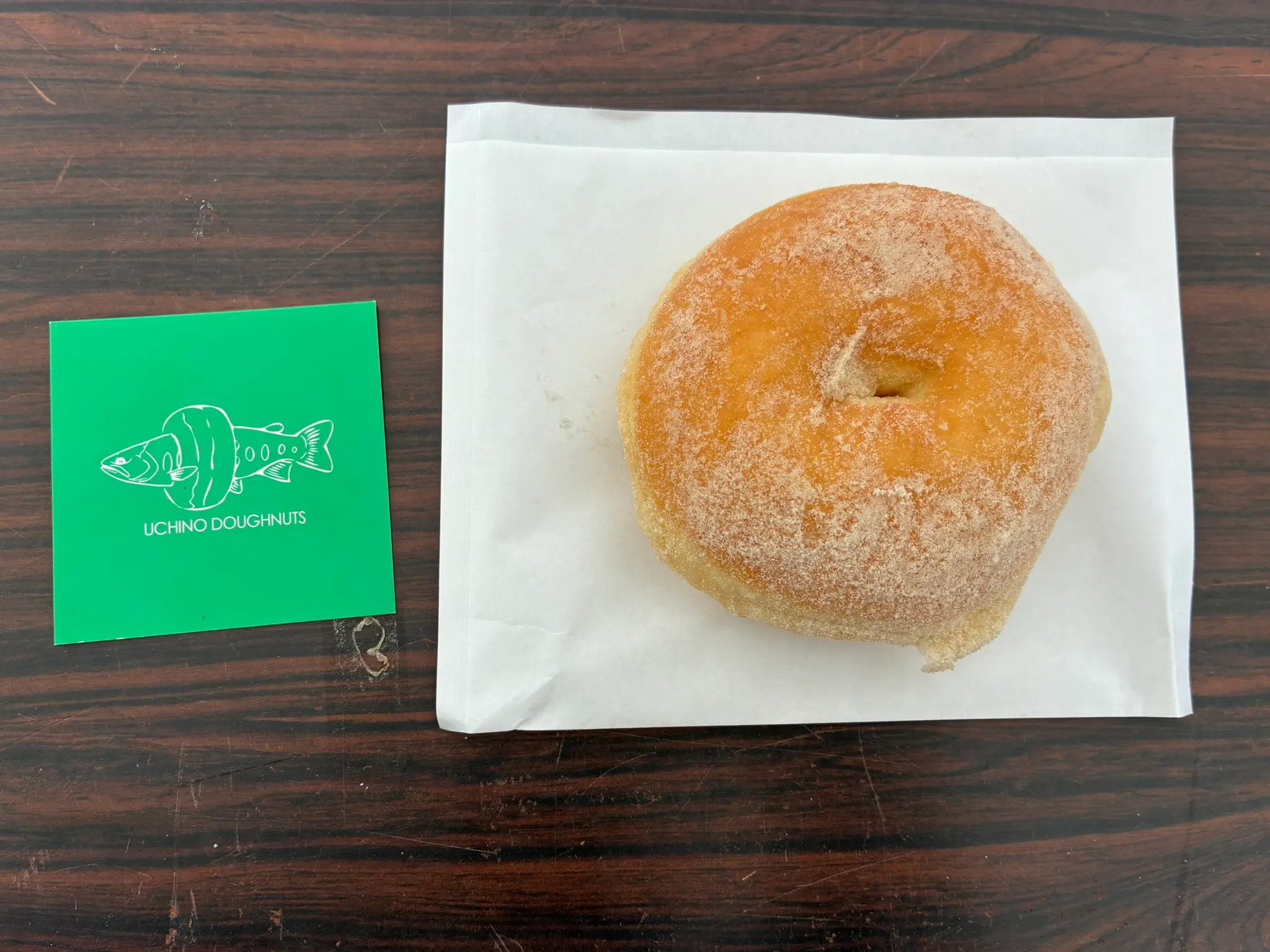 「UCHINO DOUGHNUTS」の差し入れ