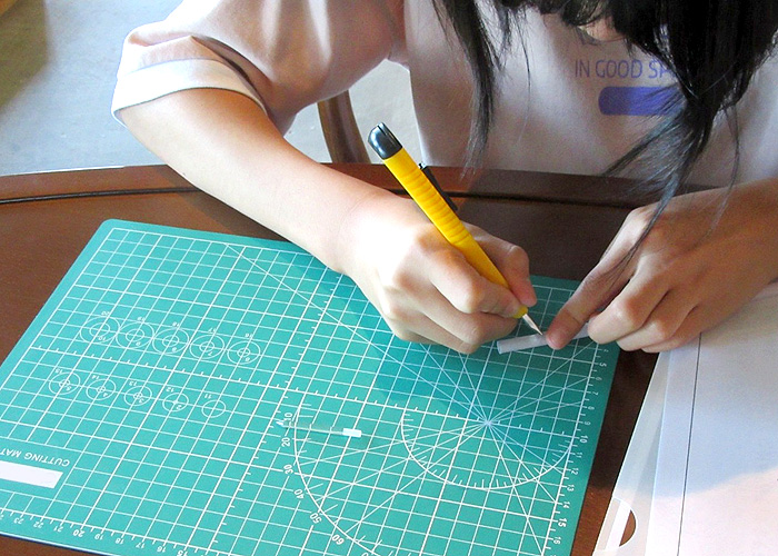 レコード針工作体験