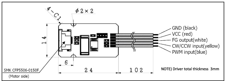 브러시리스 드라이버 SSD06-R5A